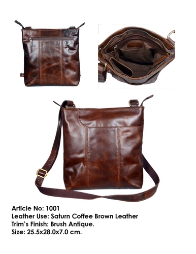 Cross Body Leather Bag
