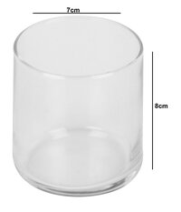 Uniglass Canti Water and Juice Glass Set 260ml Set of 6 Small