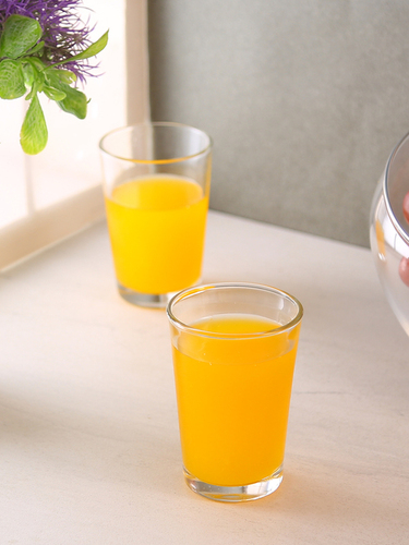 Uniglass Aegean Small Water and Juice Glass Set 190ml Transparent Set of 6
