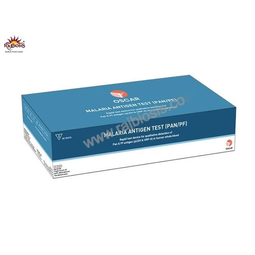 Oscar Malaria Pf/Pan Ag Rapid Test Kit - Attributes: Easy To Operate