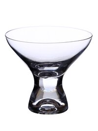 Bohemia Crystal Samba Ice Cream Cup Set 330ml Set of 4pcs Transparent Non Lead Crystal Glass