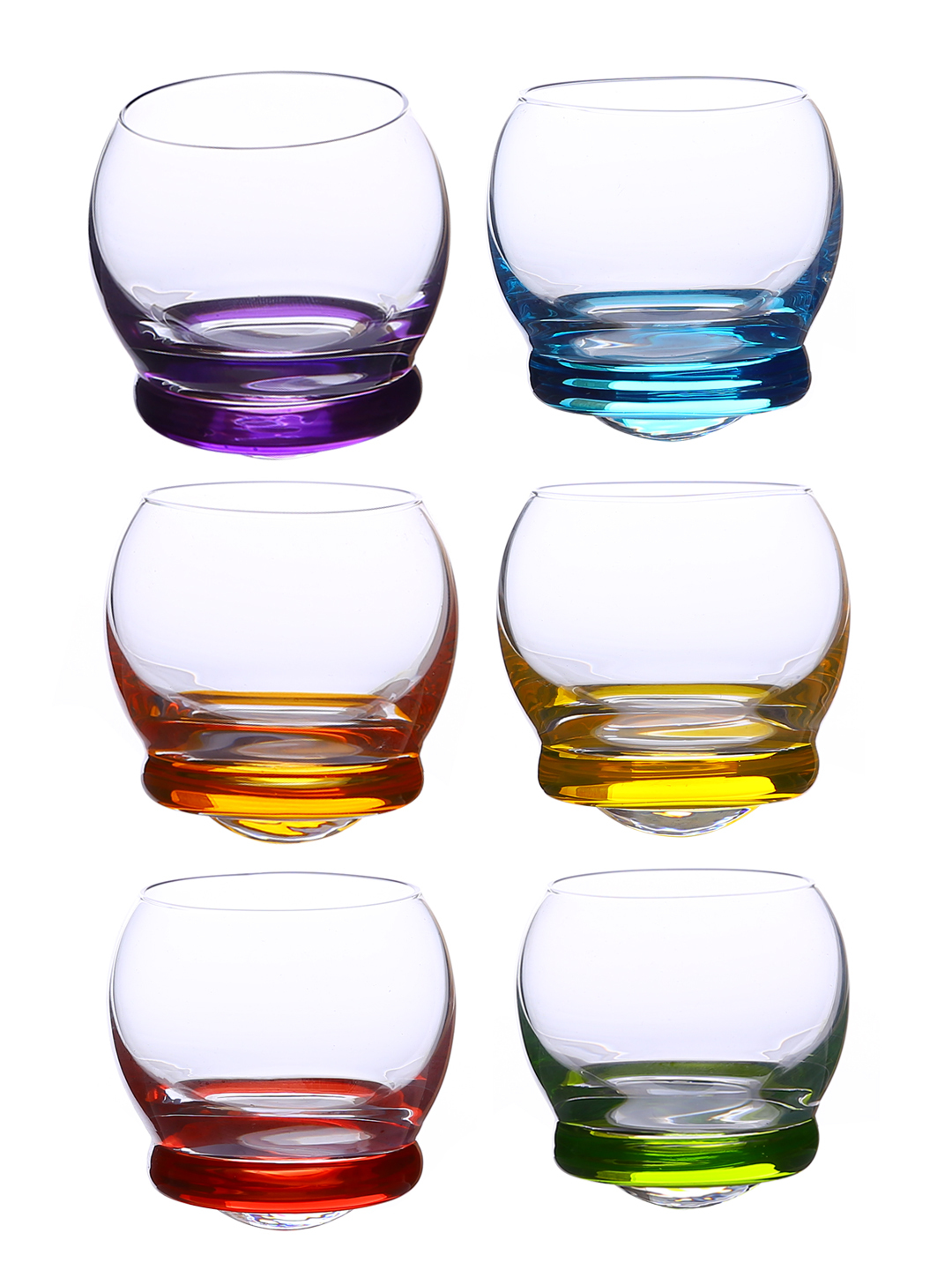 Bohemia Crystal Crazy Shot Glass Set 60 ML Set of 6 pcs