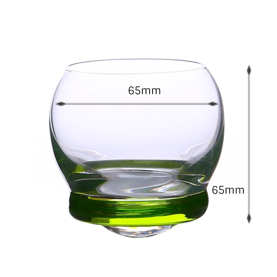 Bohemia Crystal Crazy Shot Glass Set 60 ML Set of 6 pcs