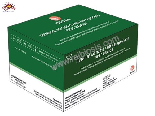 Oscar Dengue Combo NS1 and IgG/IgM Card Test kit