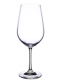 Bohemia Crystal Viola Wine Glass Set  550ml  Set of 6pcs  Transparent  Non Lead Crystal Glass
