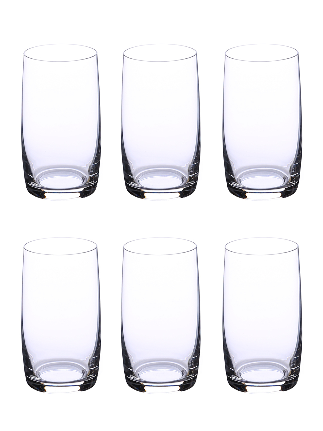 Bohemia Crystal Ideal Water Glass Set  380ml  Set of 6