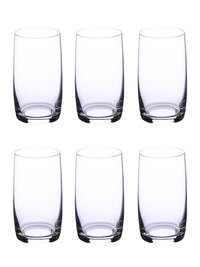 Bohemia Crystal Ideal Water Glass Set  380ml  Set of 6