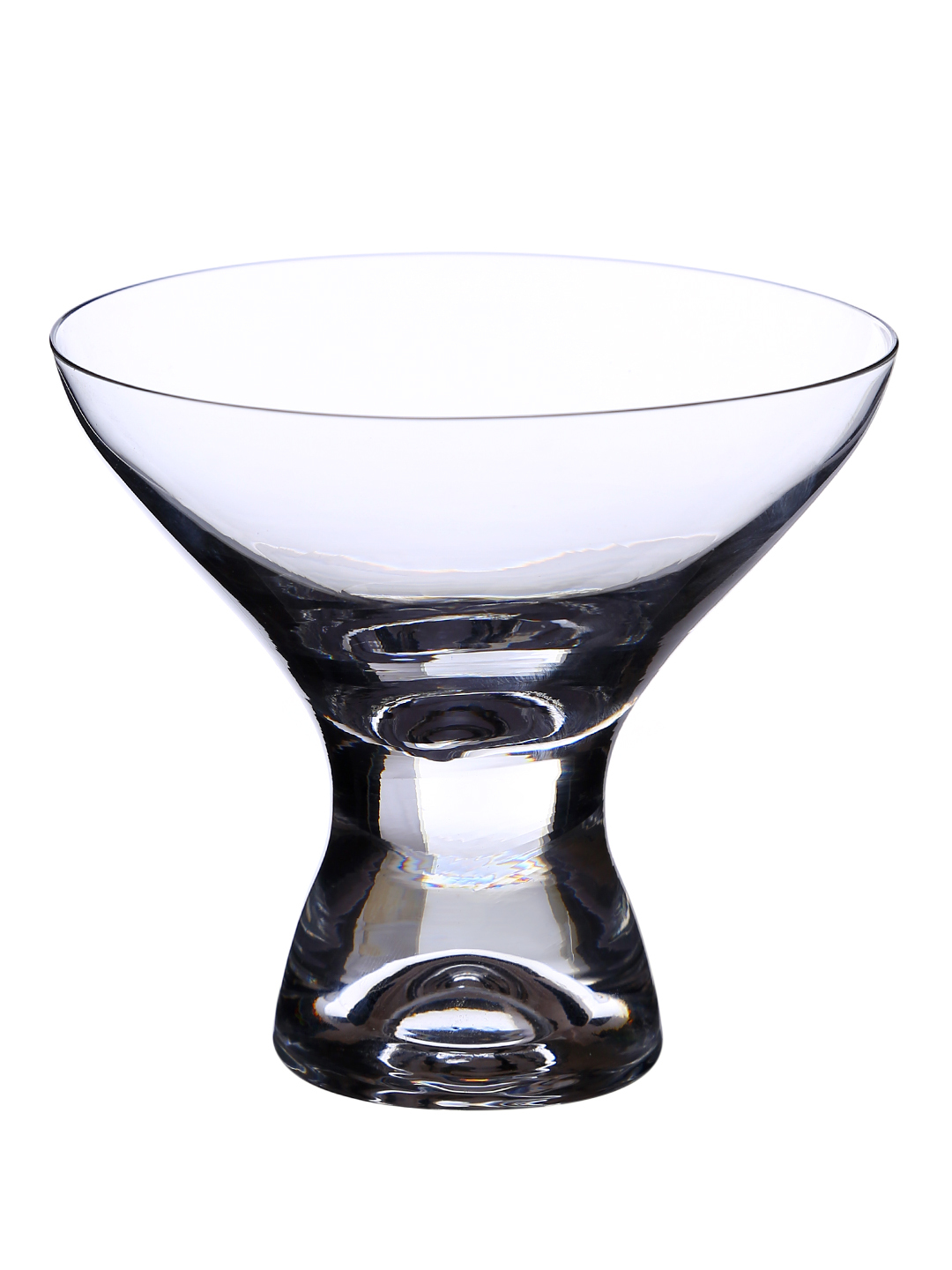 Bohemia Crystal Samba Ice Cream Cup Set 330ml Set of 6pcs Transparent Non Lead Crystal Glass