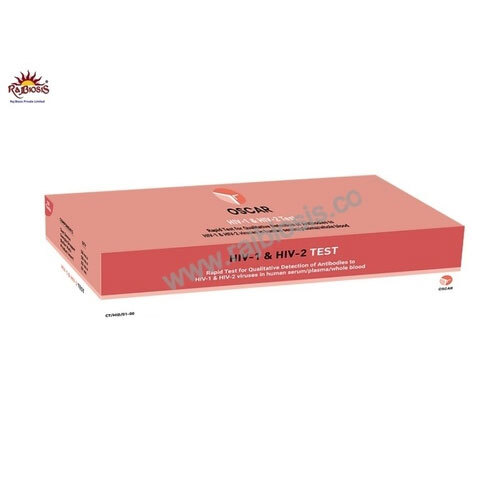 Oscar Hiv Test Kit - Material: Plastic
