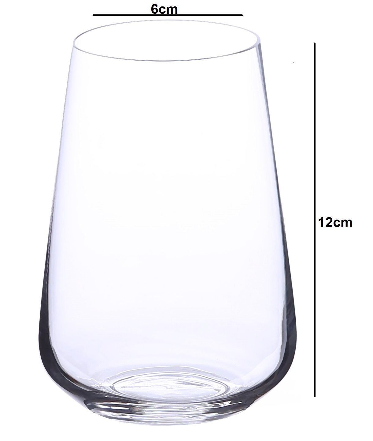 bohemia crystal Sandra Tall Highball water Glass Set 380ml Set of 6