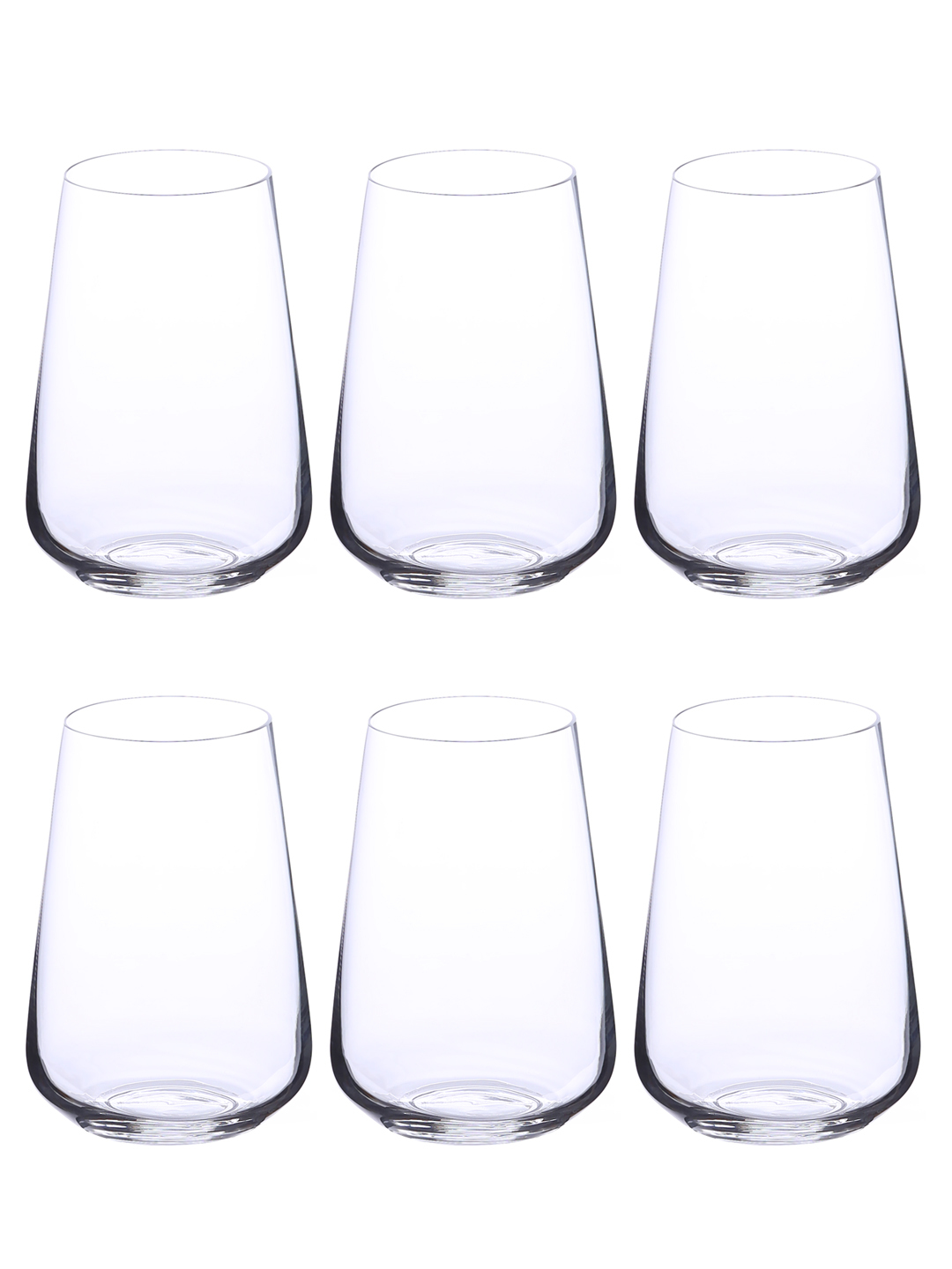 bohemia crystal Sandra Tall Highball water Glass Set 380ml Set of 6