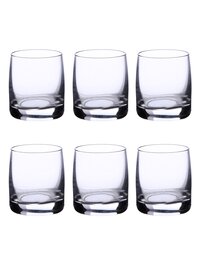 Bohemia Crystal Ideal shot glass  Set 60ml Set of 6 Clear