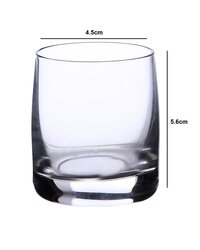 Bohemia Crystal Ideal shot glass  Set 60ml Set of 6 Clear