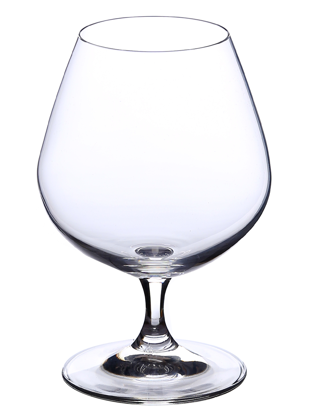 Bohemia Crystal Lara Brandy Glass Set 400ml Set of 6pcs Transparent Non Lead Crystal Glass