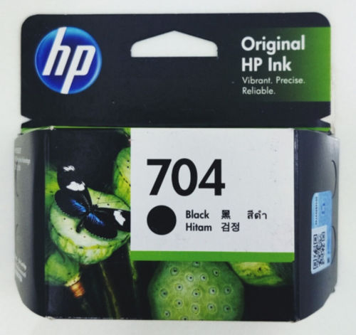 HP 704 Black Original Ink Cartridge