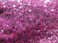 Pink Sequin Fabric For Women Clothes Online - Attributes: Washable
