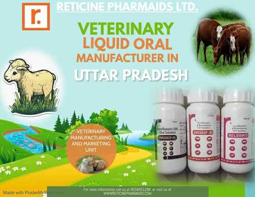 VETERINARY LIQUID ORAL MANUFACTURER IN UTTAR PRADESH