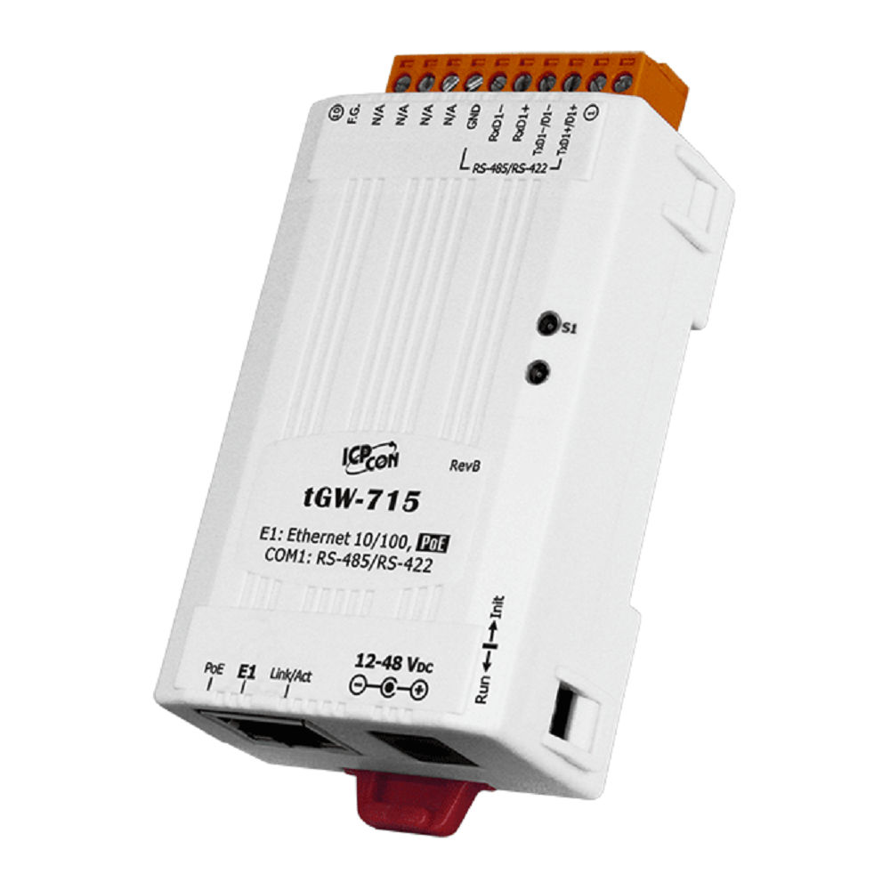 Serial (RS485) To Ethernet Converter