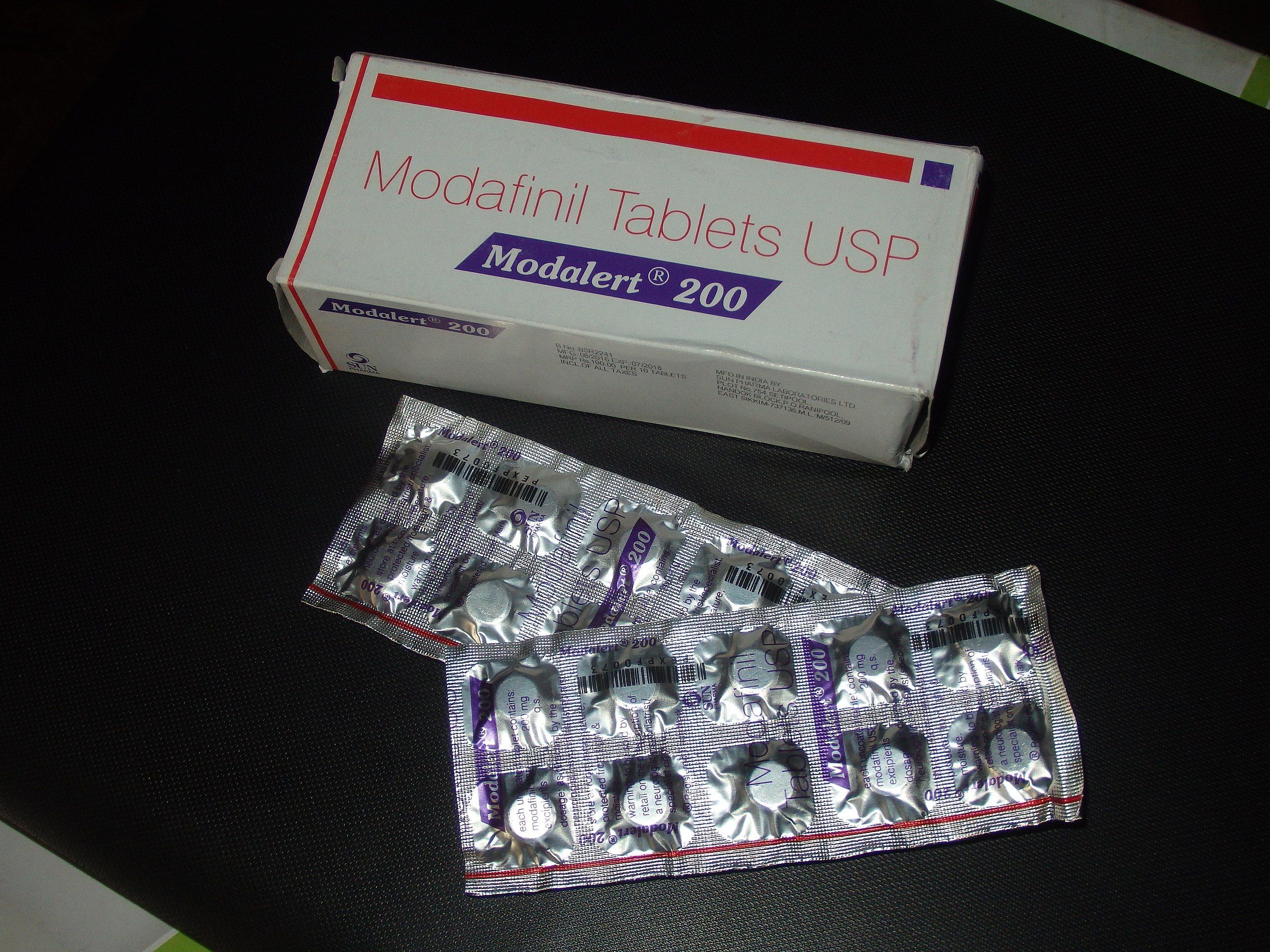 MODALERT 200 MG