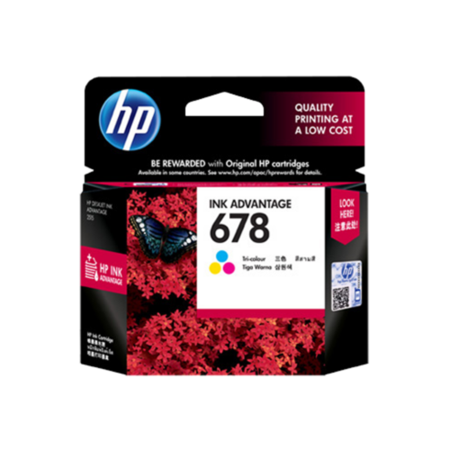 HP 678 Tri-color Original Ink Advantage Cartridge