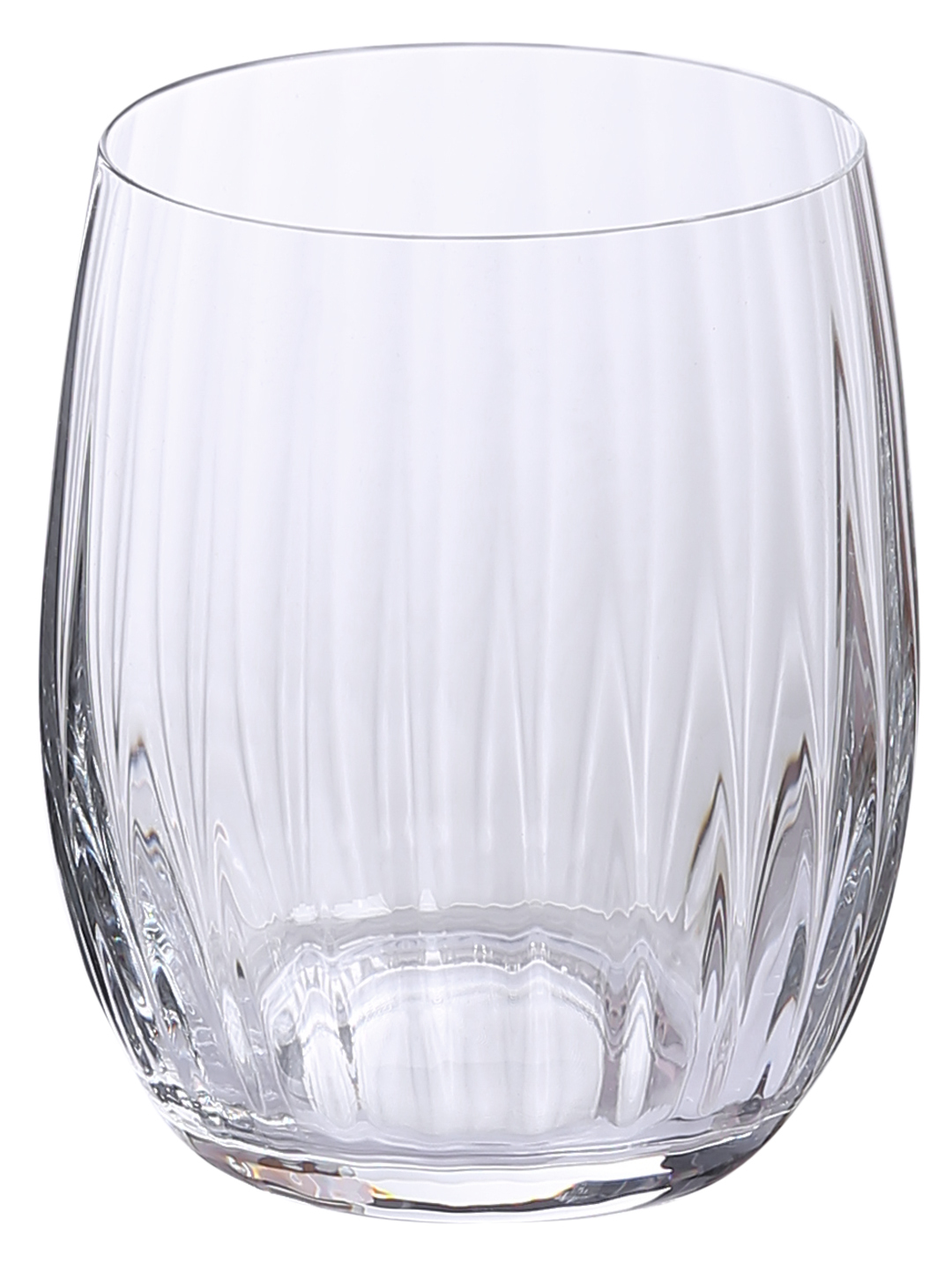 Bohemia Crystal waterfall Whiskey Glass Set 300ml Set of 6pcs Transparent Non Lead Crystal Glass