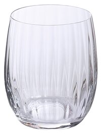 Bohemia Crystal waterfall Whiskey Glass Set 300ml Set of 6pcs Transparent Non Lead Crystal Glass