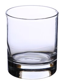 Uniglass Classico Heavy Base Whiskey Glass Set 280ml Transparent