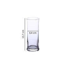 Uniglass Frappe Cocktail  Coffee Drinking Glass 290 ML Set of 6 pcs