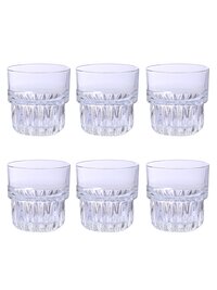 Whiskey Glass Set  Uniglass Hills 266 ML Set of 6 pcs
