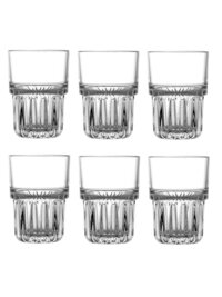 Uniglass Hills Water Juice Cocktail Glass Set  340 ML