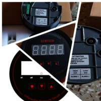 GEMTECH Series 3000 Digital Pressure Gauge With Alarm Range 0 to 3.000 INCH W.C