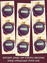 GEMTECH Series 3000 Digital Pressure Gauge With Alarm Range 0 to 12.00 INCH W.C