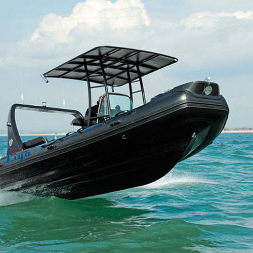 Liya 22ft semi rigid inflatable boat outboard motor inflatable fishing boats