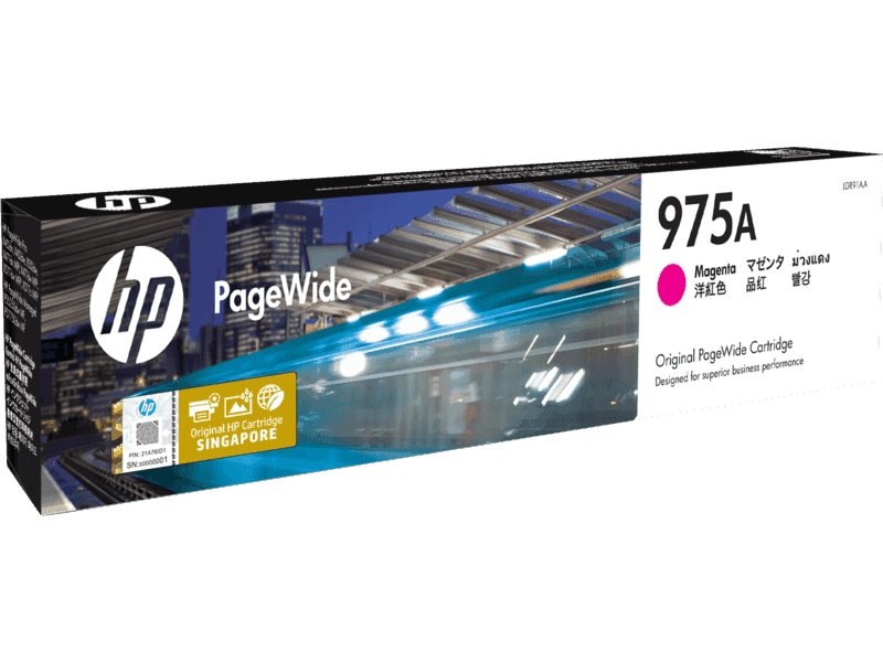 HP 975A Black Original PageWide Cartridge