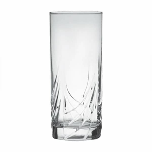 Uniglass Anthea Tall Water Drinking Glass Set 265ml Transparent Set of 6