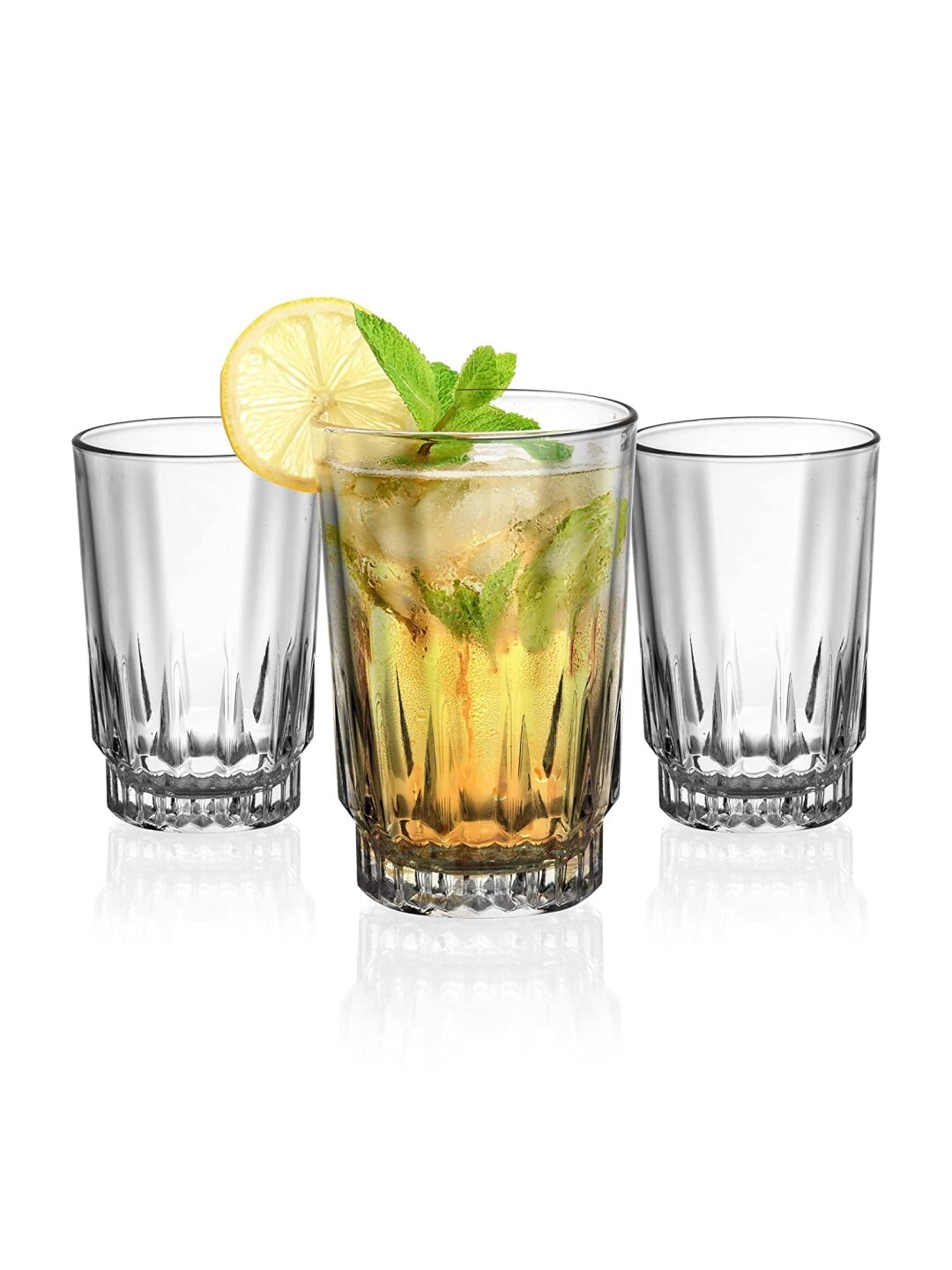 Uniglass Olympus Water Juice Glass Set 265ml  Transparent  Set of 6