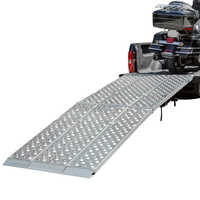 Hydraulic Motorcycle Ramp - 7-8 Feet Length, Electric Power Source | New Industrial Equipment