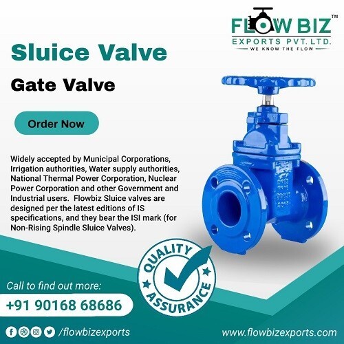 Industrial Sluice Gate Valve Manufacturer Gandhidham India