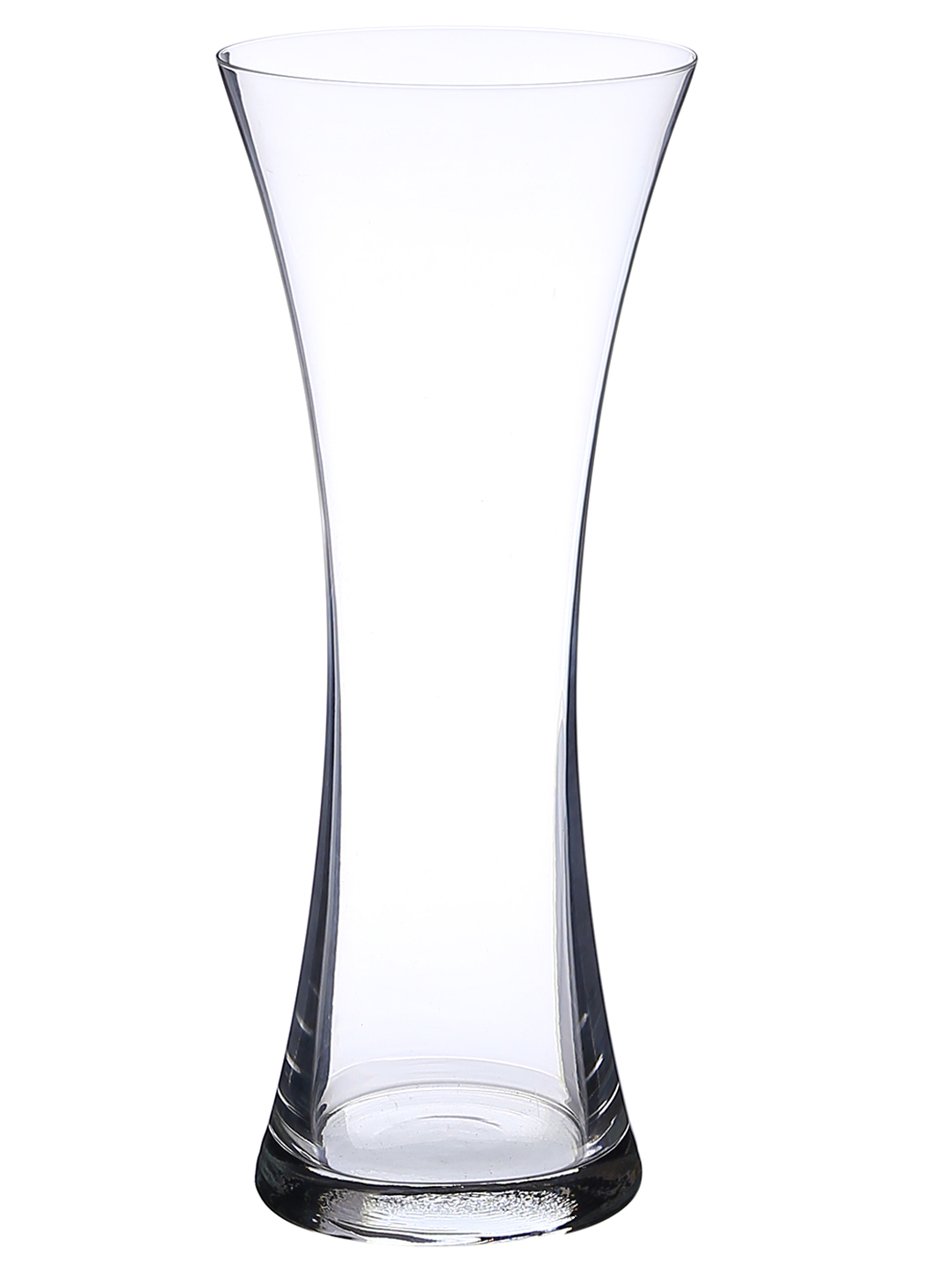 Bohemia Crystal Tall Flower Glass Vase 340 mm Clear