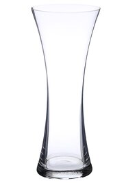 Bohemia Crystal Tall Flower Glass Vase 340 mm Clear