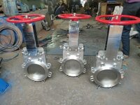 Gandhidham Knife Gate Valve - Color: Silvar