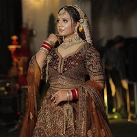 Heavy Embroidered Bridal Lehenga