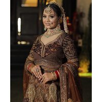 Heavy Embroidered Bridal Lehenga