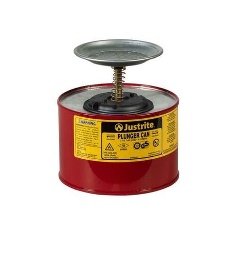 Plunger Dispensing Flame Arrester Red 10208