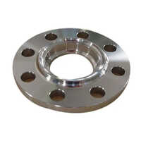 Stainless Steel Lap Joint Flanges - 5-10 Inch, Round Shape | Silver Finish, Durable Stainless Steel Construction