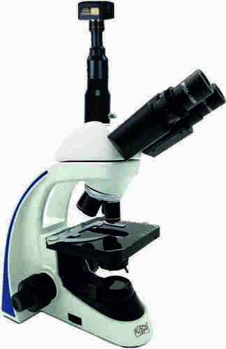 Research Trinocular Microscope with camera model medi-vision