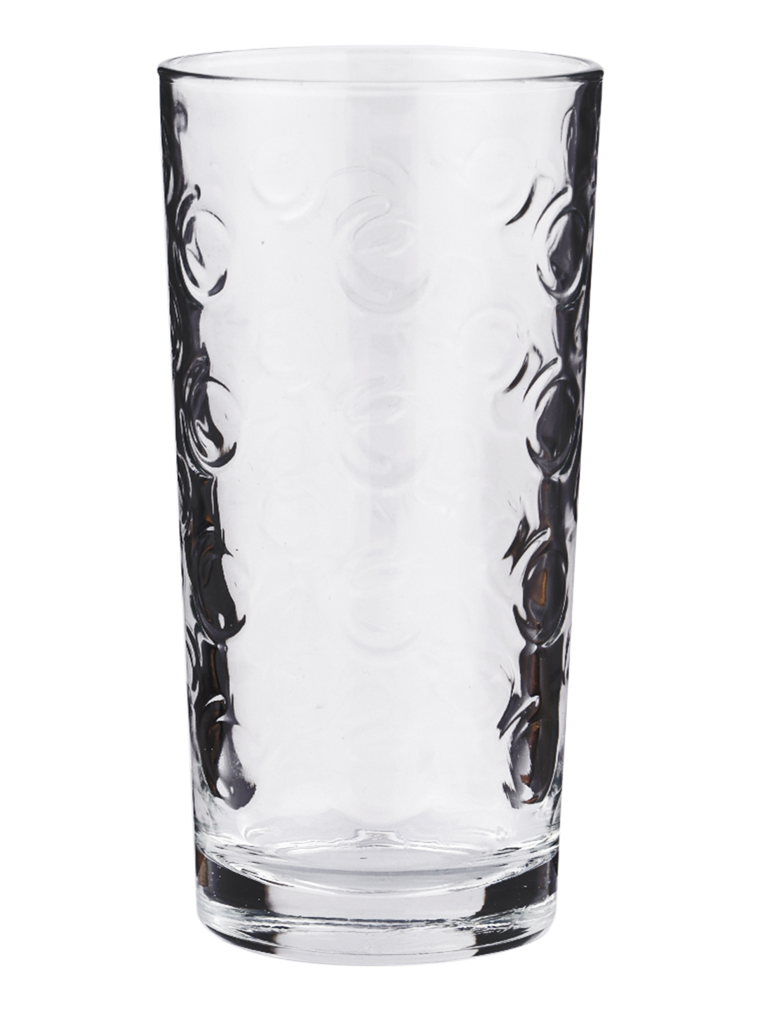 Smartserve Tall Spiral Water Juice Glass Set  250ml  Set of 6
