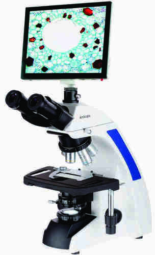 Research Trinocular Microscope With camera model -Retina