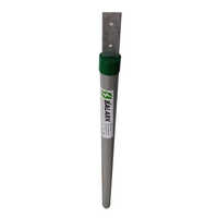 Gi Pipe Earthing Electrode - Galvanized Steel, Round Shape, Silver Color | Polished Surface, Industrial Application, Strong Warranty