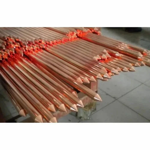 Brown Industrial Copper Bonded Earth Rods